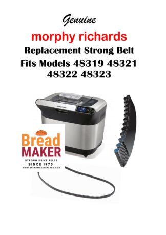 morphy richards bread maker 48322